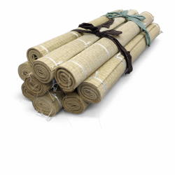 Tatami Roulé Tameshigiri – Cible Katana en Paille Naturelle Haute Densité