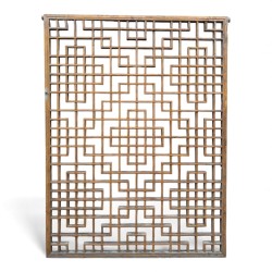 fenetre chinoise ancien bois pin