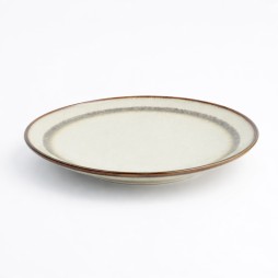 assiette japonaise wasabi beige 23 cm