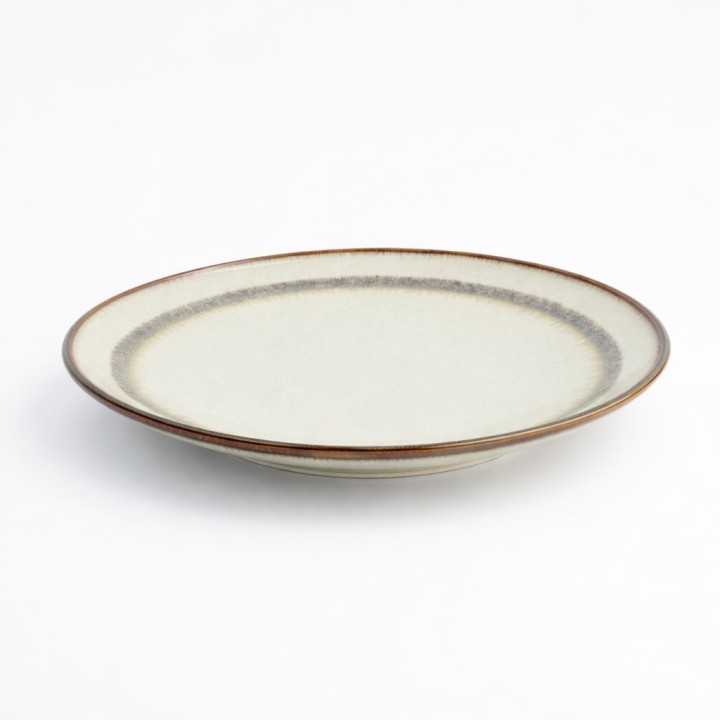 assiette japonaise wasabi beige 23 cm