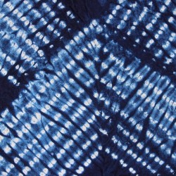 detail motif losanges verticaux noren japonais indigo