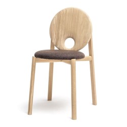 Chaise HELIO – Design Constance Guisset – Chêne massif fabriqué en France