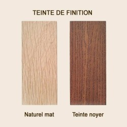 Table basse ronde en bois massif CANOPÉE