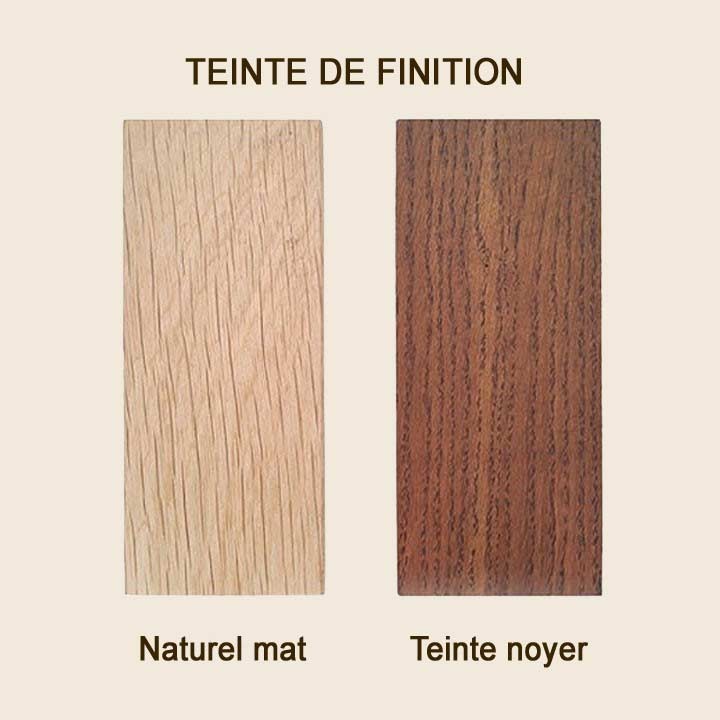 Guéridon bois, table de chevet design SILEX