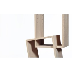 La bibliothèque design originale en bois KAO, de Drugeot ...