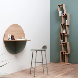 La bibliothèque design originale en bois KAO, de Drugeot ...