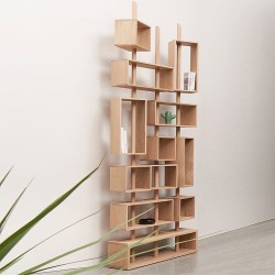 TROIS MÂTS bibliothèque DRUGEOT en chêne massif fabriqueé en France