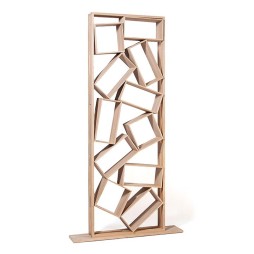 Bibliothèque de salon en bois BRIC À BRAC