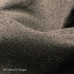 Modulable avec une structure en métal, pieds et accoudoirs en chêne massif.