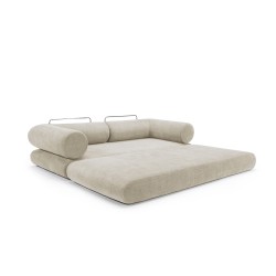 copy of copy of copy of copy of copy of copy of Canapé convertible CIRCLUS beige amande