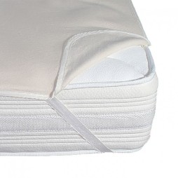 Molleton Kalmuck standard en coton naturel avec élastiques d’angle