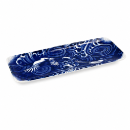 copy of copy of Assiette sushi japonaise vague Hokusai 23,2 x 11,5 cm