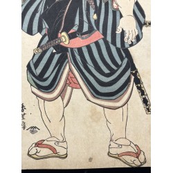 Utagawa Kunisada – Kashiwado Sōgorō | Estampe japonaise originale Edo