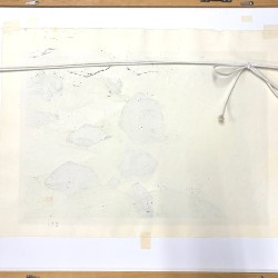 Jardin du temple Shinkōin | Estampe originale de Masao Ido