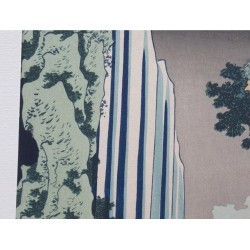 Ono no Bakufu – Cascade d'Ono | Katsushika Hokusai