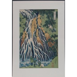 Kirifuri no Taki – Cascade de Kirifuri | Katsushika Hokusai