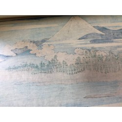 Estampe Hokusai – Fuji à Senbonmatsubara | Mont Fuji