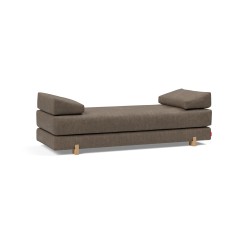 Balise titre : Daybed SIGMUND pieds chêne, tissus standards – 160 x 200