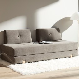 Balise titre : Daybed SIGMUND pieds chêne, tissus standards – 160 x 200