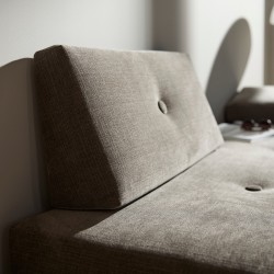 Balise titre : Daybed SIGMUND pieds chêne, tissus standards – 160 x 200