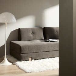 Balise titre : Daybed SIGMUND pieds chêne, tissus standards – 160 x 200
