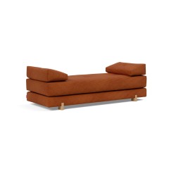 Balise titre : Daybed SIGMUND pieds chêne, tissus standards – 160 x 200