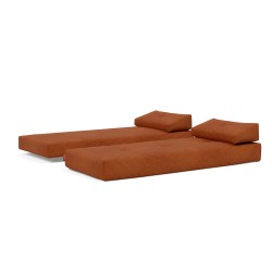Balise titre : Daybed SIGMUND pieds chêne, tissus standards – 160 x 200