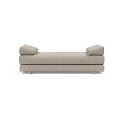 Balise titre : Daybed SIGMUND pieds chêne, tissus standards – 160 x 200