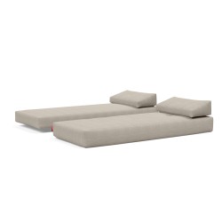 Balise titre : Daybed SIGMUND pieds chêne, tissus standards – 160 x 200
