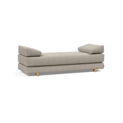 Balise titre : Daybed SIGMUND pieds chêne, tissus standards – 160 x 200