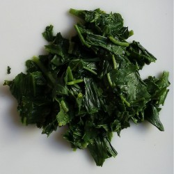 Feuilles de gyokuro BIO infusées, d'un vert intense