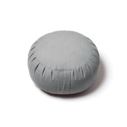 Zafu coussin de méditation nuage en coton, garni de balle de millet