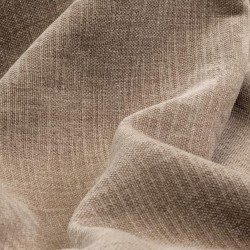 Tissu chenille Esina Mocha, gros plan