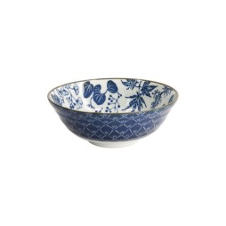 Bol ramen FLORIKA décor GRUE ∅21cm, vue de trois quarts