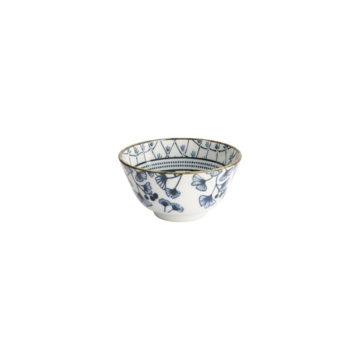 Bol à riz FLORIKA décor LIERRE ∅12cm, vue de trois quarts
