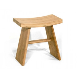 Siège tabouret en bambou