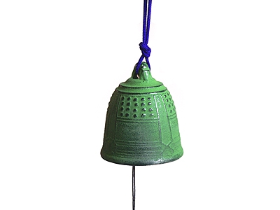 clochette a vent japonaise furin temple fonte
