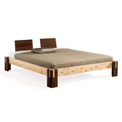 Lit bois massif NUVEO MAXI en arolle | Lit naturel et apaisant