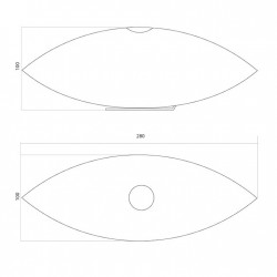 CHRYSALIDE petite lampe de table de Céline Wright