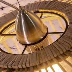 Suspension Borneo Good&Mojo – Bambou tressé & design artisanal éco-responsable