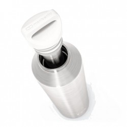 Bouteille MB isotherme en inox - finition inox argent