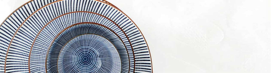 Vaisselle japonaise BLUELINE